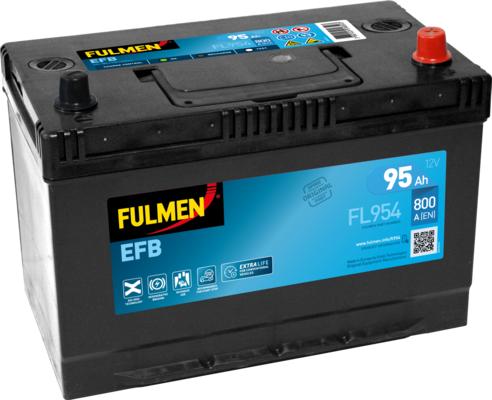 Fulmen FL954 - Стартерная аккумуляторная батарея, АКБ autodif.ru