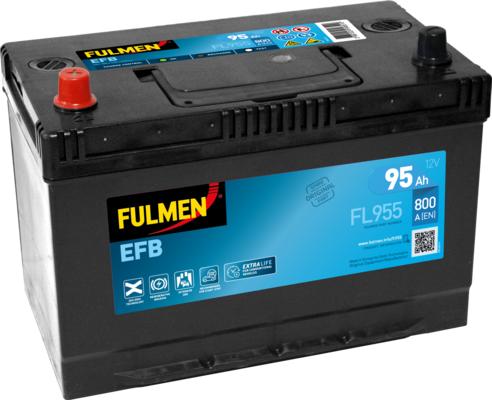 Fulmen FL955 - Стартерная аккумуляторная батарея, АКБ autodif.ru