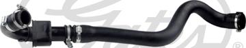Gates 09-1297 - Intercooler hose (diameter 36,7/48,8mm, length 1104mm, black) fits: RENAULT MEGANE II, SCENIC II 1.5 autodif.ru