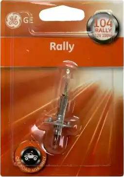 GE 35434 - Лампа автомобильная H1 12V-100W (P14,5s) Rally (блистер 1шт.) (GE) autodif.ru