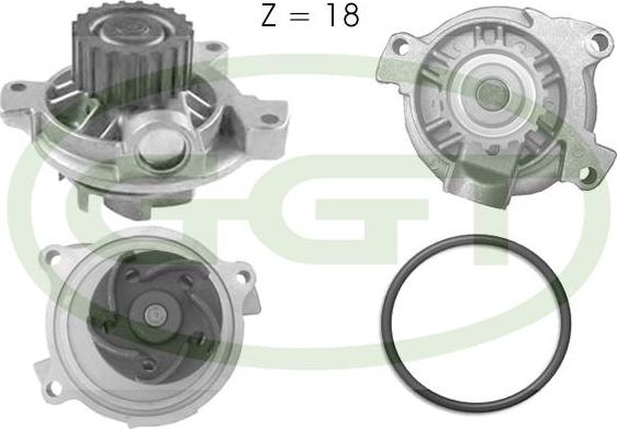 GGT PA10738 - Водяной насос autodif.ru