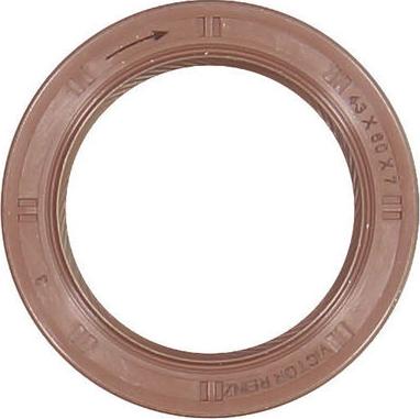Glaser P93270-01 - Уплотняющее кольцо, коленчатый вал autodif.ru