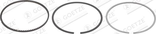 Goetze Engine 08-448507-00 - Комплект поршневых колец autodif.ru