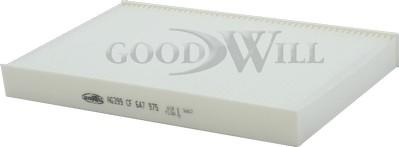 GoodWill AG 399 CF - Фильтр салонный GoodWill AG 399 CF CITROEN C2, C3, C4 / PEUGEOT 307,308, 1007 autodif.ru