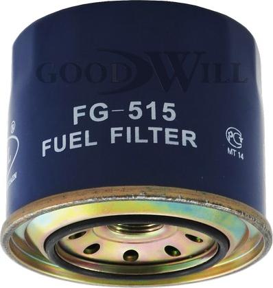GoodWill FG 515 - Топливный фильтр autodif.ru