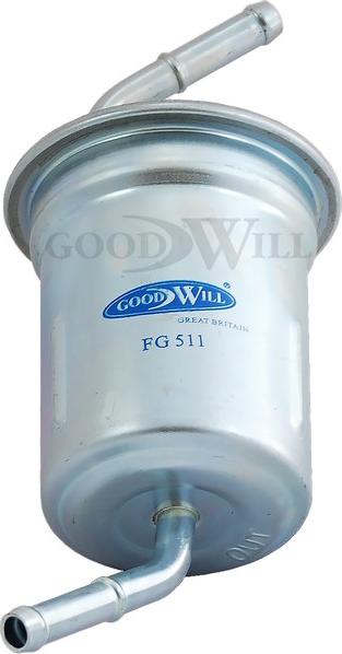 GoodWill FG 511 - Топливный фильтр autodif.ru