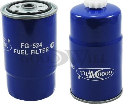 GoodWill FG 524 - Топливный фильтр autodif.ru