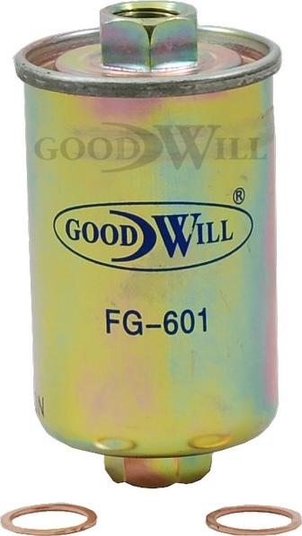 GoodWill FG 601 - Фильтр топливный GoodWill FG 601 Корея, Республика 1/50 шт. autodif.ru