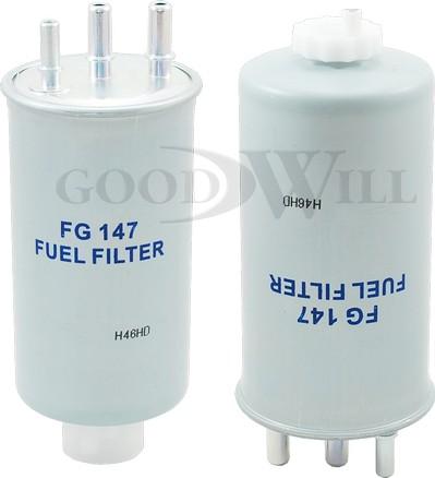 GoodWill FG147 - Топливный фильтр autodif.ru