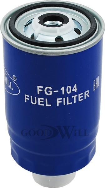 GoodWill FG 104 - Топливный фильтр autodif.ru