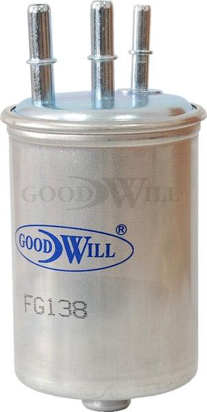 GoodWill FG 138 - Топливный фильтр autodif.ru