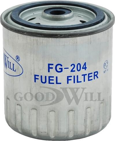 GoodWill FG 204 - Топливный фильтр autodif.ru