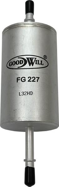 GoodWill FG 227 - Топливный фильтр autodif.ru