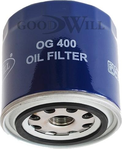 GoodWill OG 400 - Фильтр масляный двигателя ВАЗ ( класcика 2101-2106-2113) autodif.ru