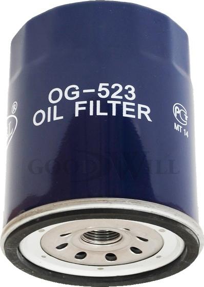 GoodWill OG 523 - Масляный фильтр autodif.ru