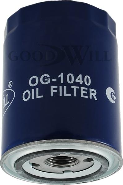 GoodWill OG 1040 - Масляный фильтр autodif.ru