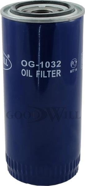 GoodWill OG 1032 - Масляный фильтр autodif.ru