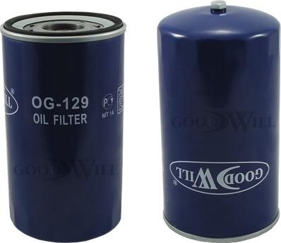 GoodWill OG 129 - Масляный фильтр autodif.ru