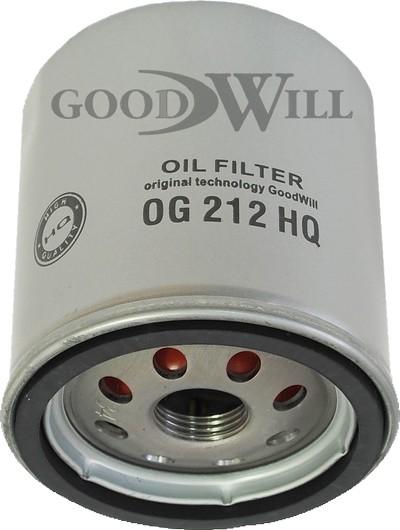 GoodWill OG 212 HQ - Масляный фильтр autodif.ru