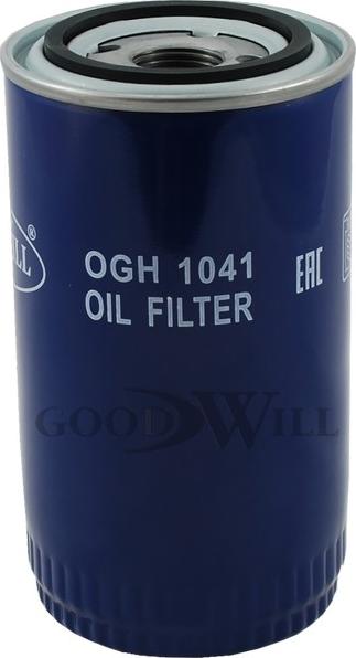 GoodWill OGH 1041 - Фильтр гидравлический Atlas, Claas, Deutz,John D, Timberjack GOODWILL OGH 1041 autodif.ru