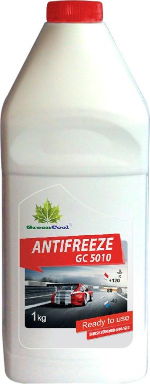 Greencool 702644 - GREENCOOL GС5010 1KG концентрат антифриз !702644 красный концентрат 1:1 -35°C G12\ улучшенный состав autodif.ru