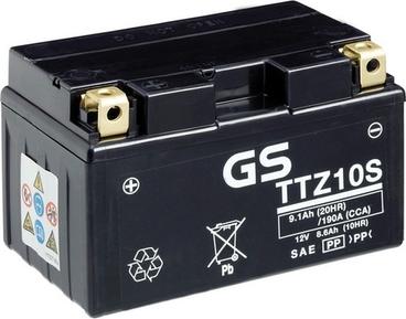 GS GS-TTZ10S - Стартерная аккумуляторная батарея, АКБ autodif.ru