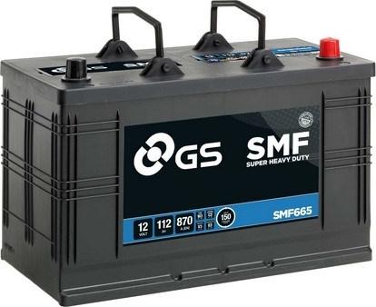 GS SMF665 - Стартерная аккумуляторная батарея, АКБ autodif.ru