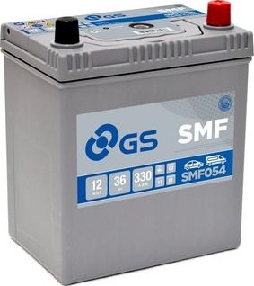 GS SMF054 - Стартерная аккумуляторная батарея, АКБ autodif.ru