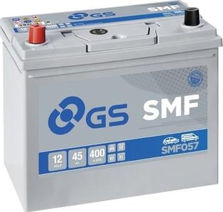 GS SMF057 - Стартерная аккумуляторная батарея, АКБ autodif.ru