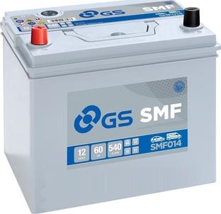 GS SMF014 - Стартерная аккумуляторная батарея, АКБ autodif.ru
