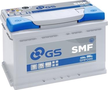 GS SMF086 - Стартерная аккумуляторная батарея, АКБ autodif.ru