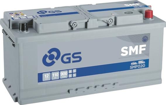 GS SMF020 - Стартерная аккумуляторная батарея, АКБ autodif.ru