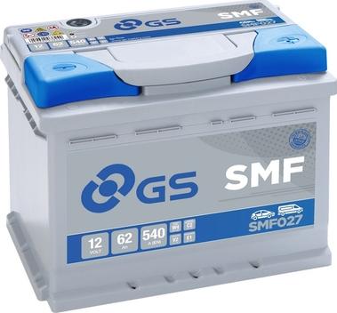 GS SMF027 - Стартерная аккумуляторная батарея, АКБ autodif.ru