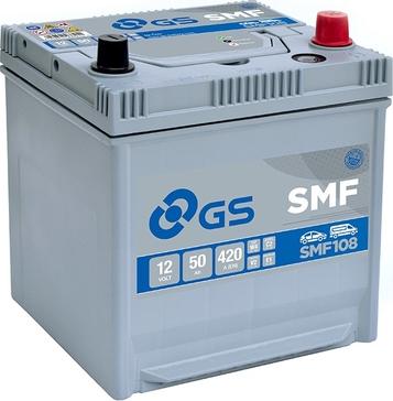 GS SMF108 - Стартерная аккумуляторная батарея, АКБ autodif.ru