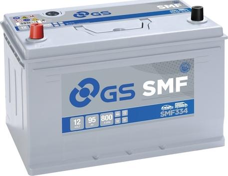 GS SMF334 - Стартерная аккумуляторная батарея, АКБ autodif.ru