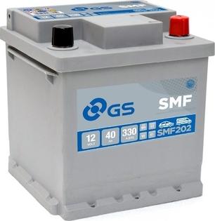 GS SMF202 - Стартерная аккумуляторная батарея, АКБ autodif.ru