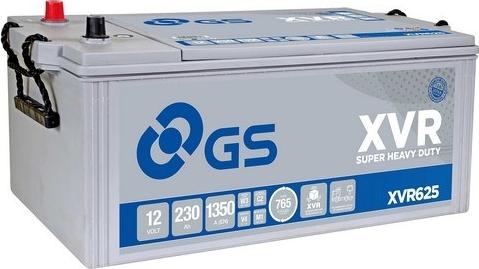 GS XVR625 - Стартерная аккумуляторная батарея, АКБ autodif.ru