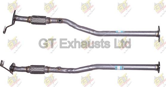GT Exhausts GHY089 - Труба выхлопного газа autodif.ru