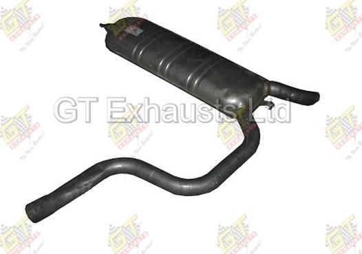 GT Exhausts GMZ225 - Глушитель выхлопных газов, конечный autodif.ru