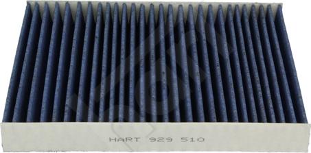 Hart 929 510 - Фильтр воздуха в салоне autodif.ru