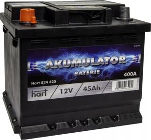 Hart 524 425 - Стартерная аккумуляторная батарея, АКБ autodif.ru