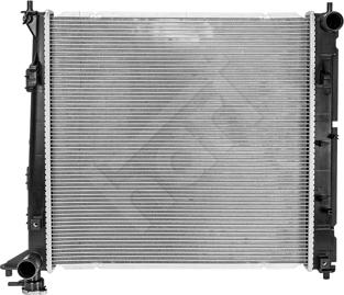Hart 642 968 - Радиатор, охлаждение двигателя autodif.ru