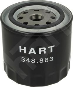 Hart 348 863 - Масляный фильтр autodif.ru