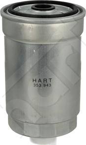 Hart 353 943 - Топливный фильтр autodif.ru