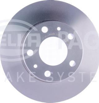 HELLA 8DD 355 107-421 - Тормозной диск autodif.ru