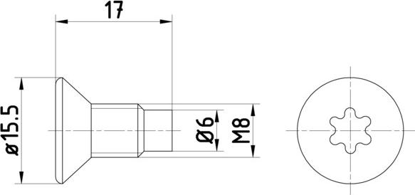 HELLA 8DZ 355 209-041 - Болт, диск тормозного механизма autodif.ru