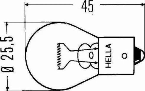 HELLA 8GA 002 073-137 - Лампа накаливания autodif.ru
