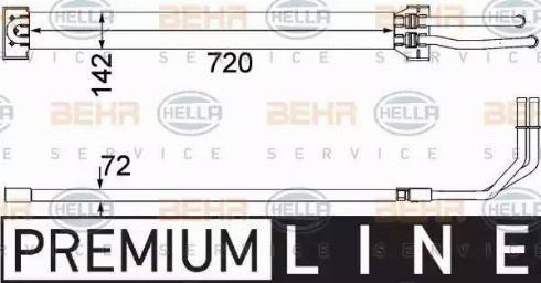 HELLA 8MO 376 756-371 - Масляный радиатор, рулевое управление autodif.ru