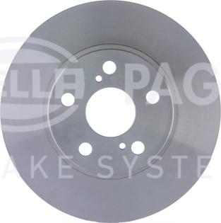 HELLA PAGID 8DD 355 104-891 - Тормозной диск autodif.ru
