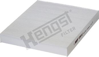 Hengst Filter E961LI - Воздушный фильтр салона HENGST FILTER (без рамки) E961LI (CU2545 / LA 120) AUDI MB SEAT VW 01- autodif.ru